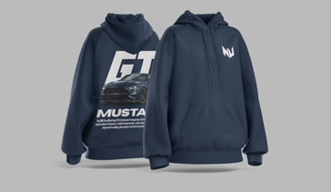 NU Tee — Mustang Vibes — front